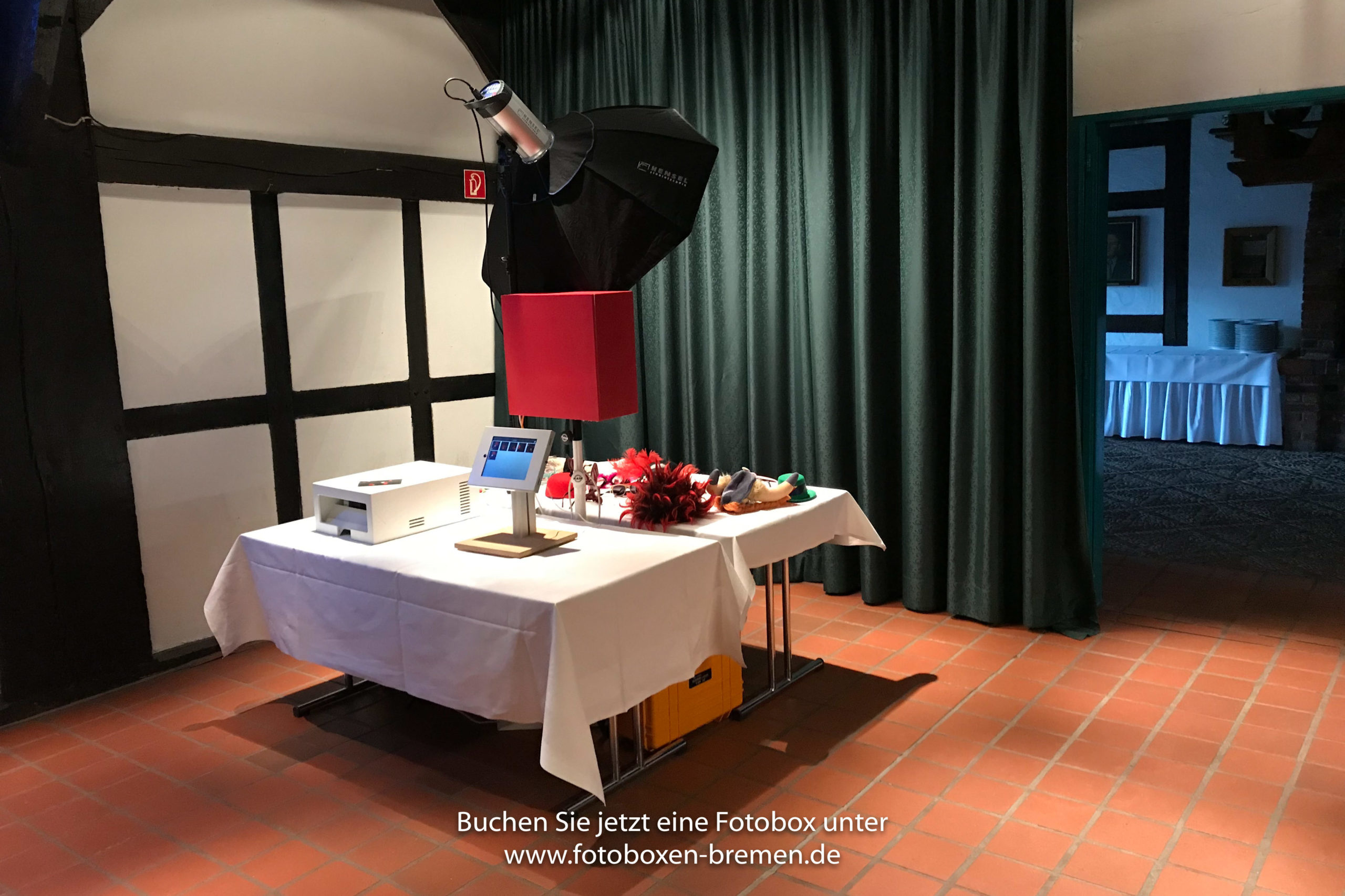 Fotobox für Hochzeitsfeier Lür-Kropp-Hof Bremen